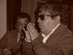 Farías interpretando "El gran tírano".